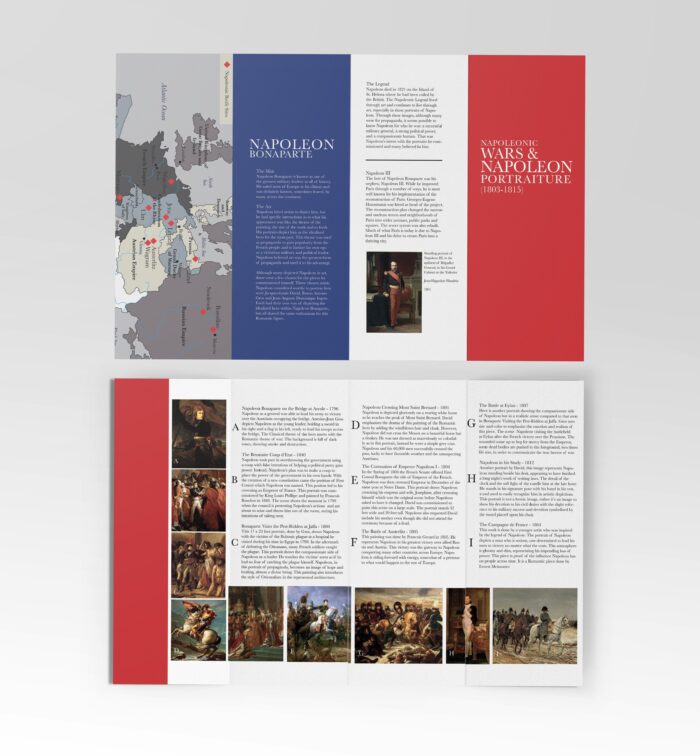 11x17 Roll Fold Brochure Mockup FULL SPREADS