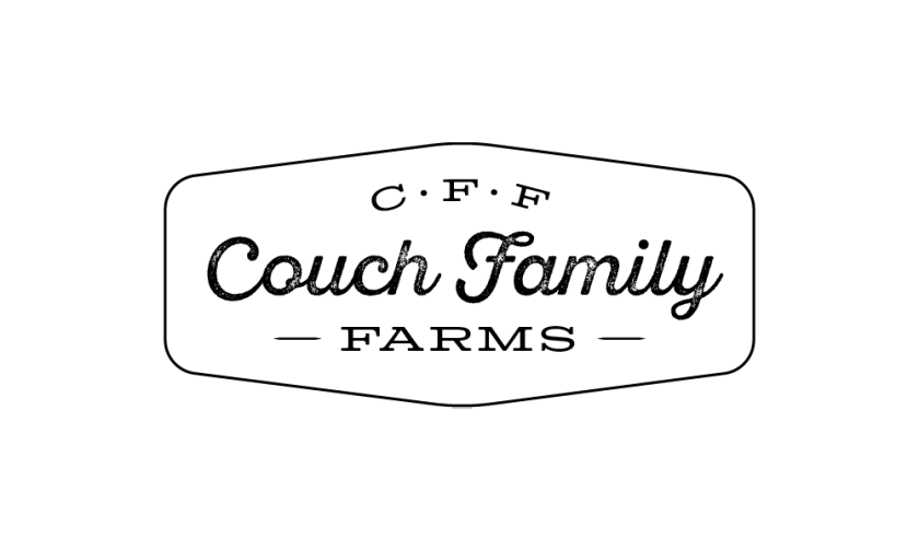 Couch Family Farms Logo logo design for couch family farms