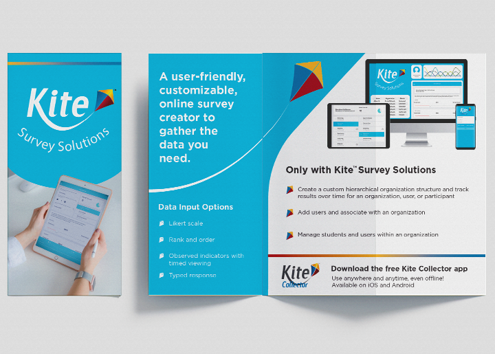 Kite Survey Solutions Trifold Brochure